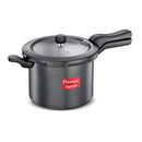 Prestige Svachh Hard Anodised Aluminium Outer Lid Pressure Cooker, 7.5 Litre, Black