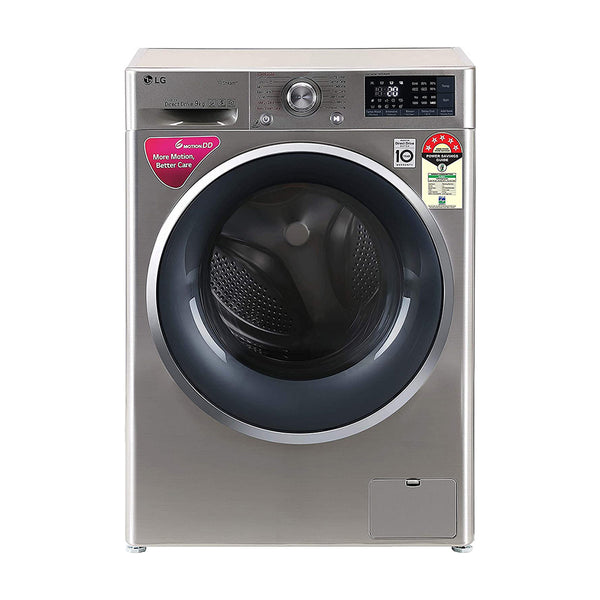 LG 9.0 Kg AI Direct Drive Washer with Steam & Turbo Wash, (FHV1409ZWP.APSQEIL)