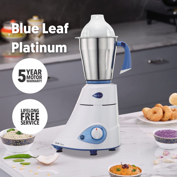 Buy Preethi Blue Leaf Platinum MG 139 750W Mixer Grinder in Qatar 