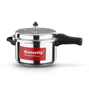 Butterfly Standard Plus Induction Base Aluminium Pressure Cooker, 7.5 Litre