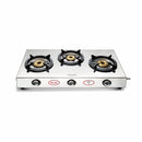 Preethi Ember Stainless Steel 3-Burner Gas Stove (SSGS3B - EMBER)