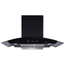 Elica BFCG PLUS 900 HAC LTW MS NERO Auto Clean Wall Mounted Chimney
