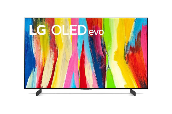 LG C2 106 cm (42 Inches) Evo Gallery Edition 4K Ultra HD Smart OLED TV OLED42C2PSA (Black)