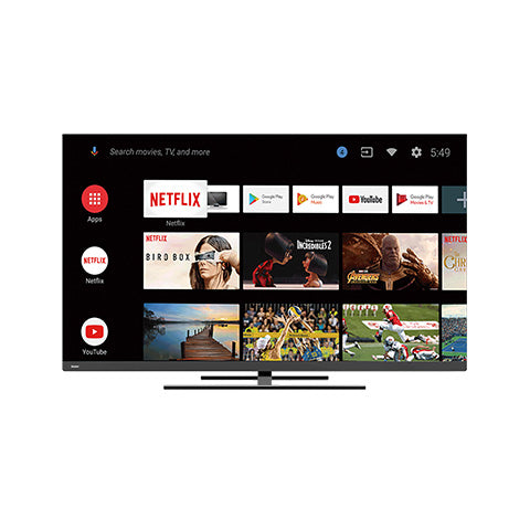 Haier 55 Inch 4K Metal Bezel Less Google Android TV - Smart AI Plus (LE55S8RHQGA)