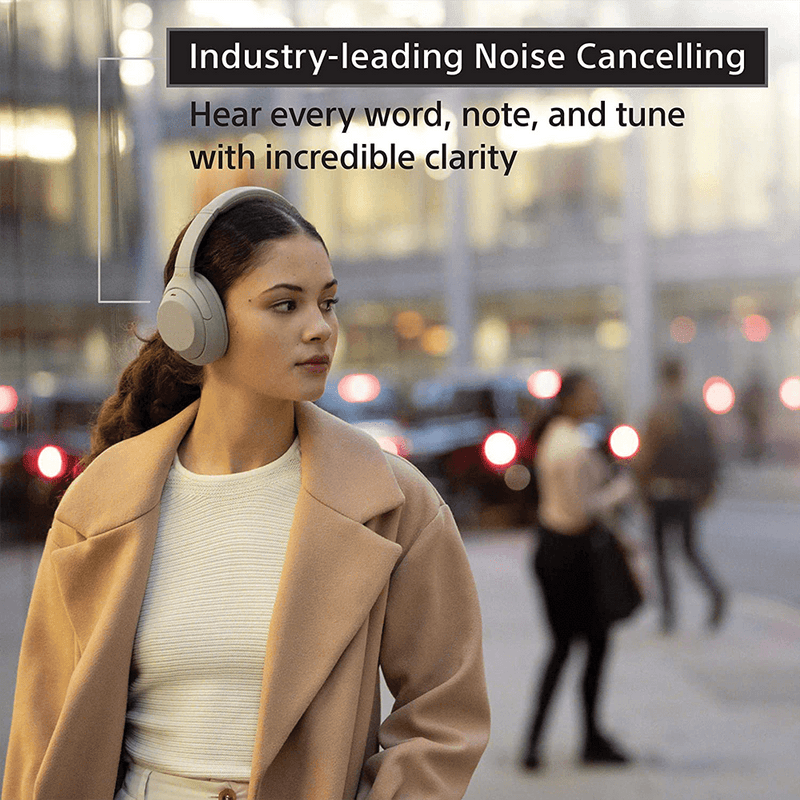 Sony WH-1000XM4 Industry Leading Wireless Noise Cancelling Headphones, Bluetooth Headset with Mic for Phone Calls, 30 Hours Battery Life, Quick Charge, Touch Control & Alexa Voice Control