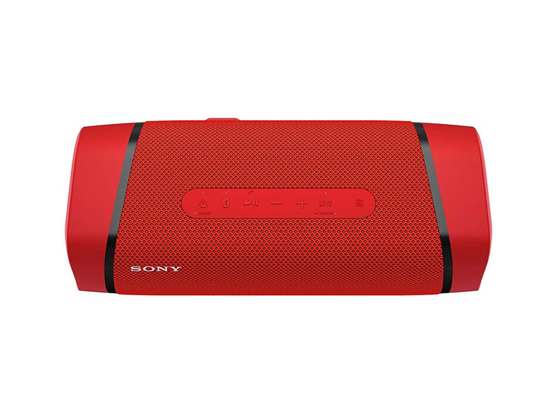 Sony SRS-XB33 Wireless Extra Bass Bluetooth Speaker with 24 Hours Battery Life, Party Lights, Party Connect, Waterproof, Dustproof, Rustproof, Speaker with Mic, Loud Audio for Phone Calls