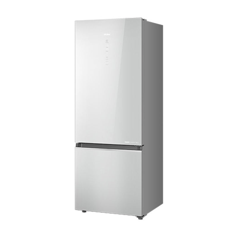 Haier 376 L 3 Star Double Door Bottom Mount Refrigerator(HRB-3964PMG-E, Mirror Glass,Glass Door, Convertible)