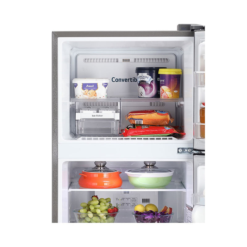LG 284 L, 2 Star  Frost Free Refrigerator With Smart Inverter Compressor (GL-S302SDSY.ADSZEBN)