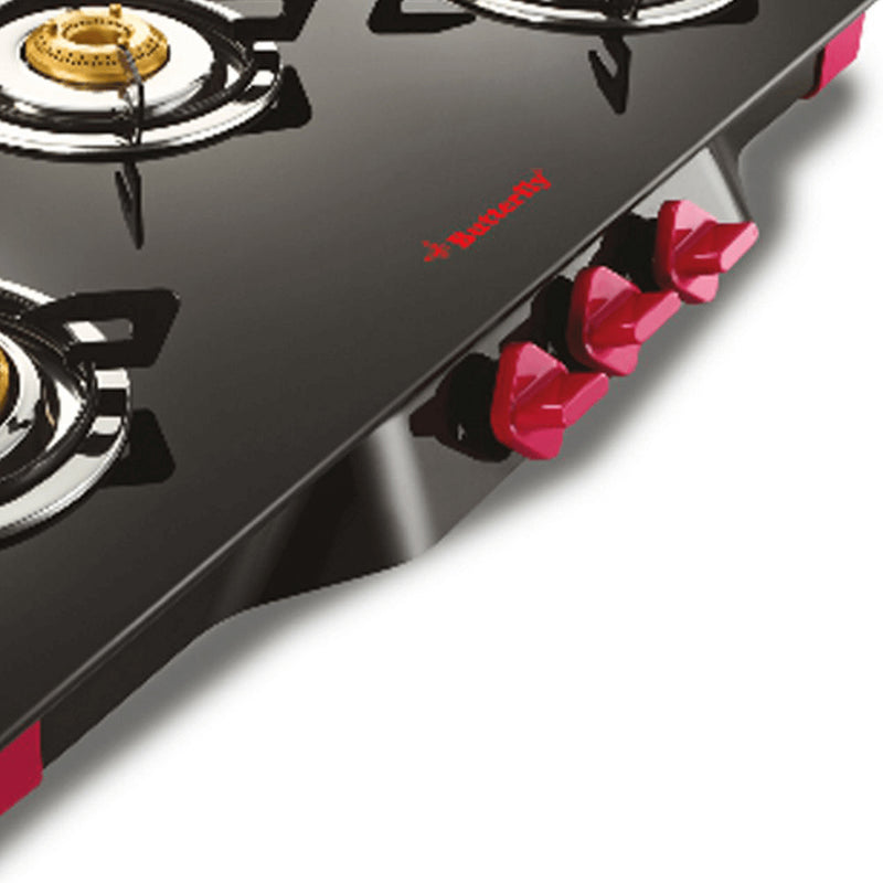 Butterfly Spectra Glass 3 Burner Gas Stove