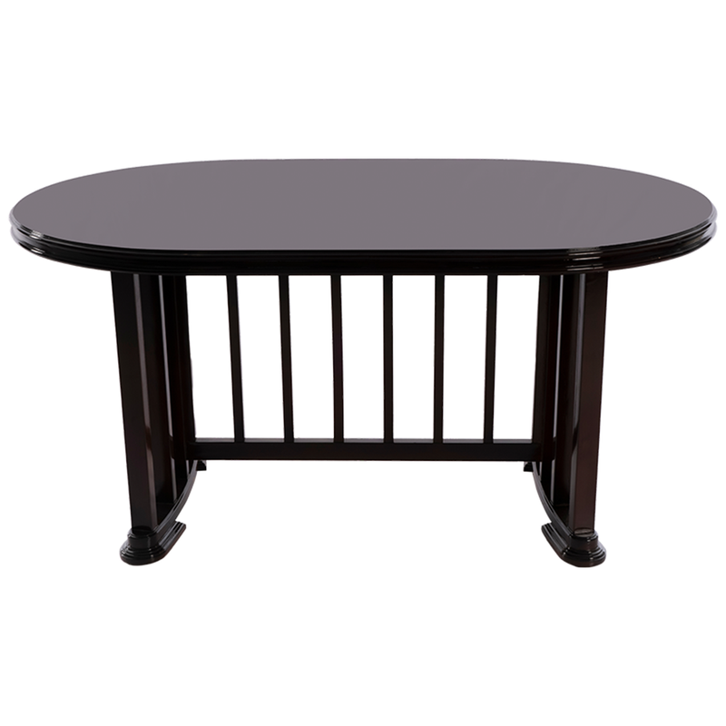 Elite 4 Seater Teakwood Oval Dining Table with Wooden Top JWC 4 SEATER (JI-OVAL-N-01-0503-DINNING TABLE)