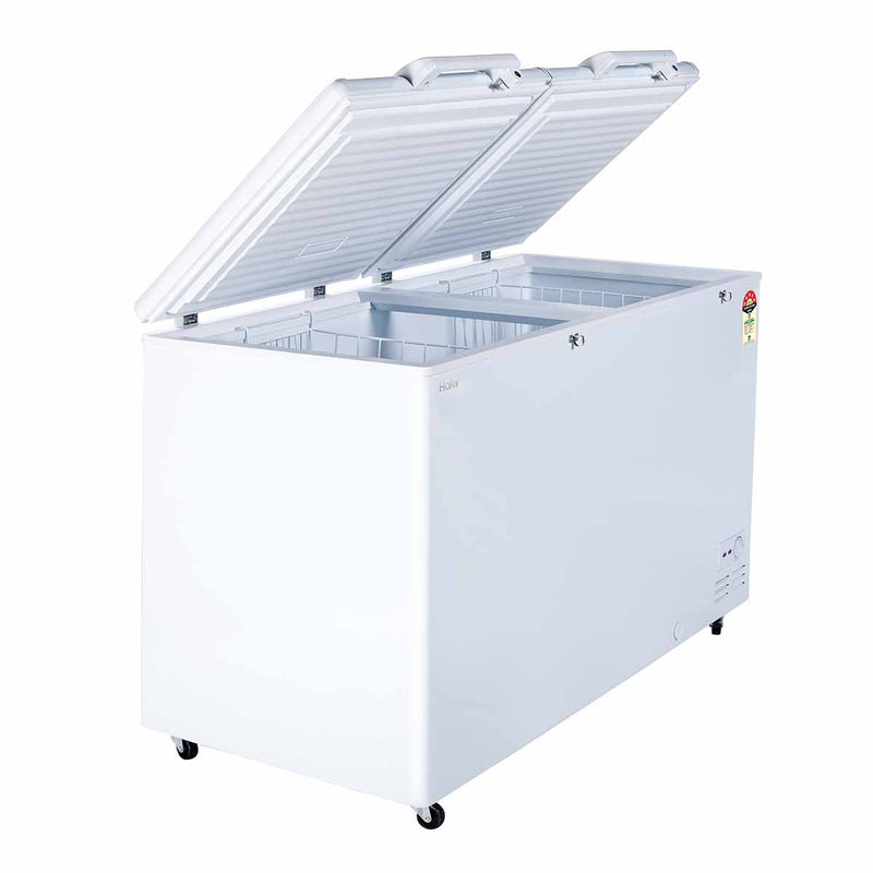 Haier 500 Litres, Hard Top Horizontal Commercial Freezer With 5 Star Rating (HFC-500DM5)