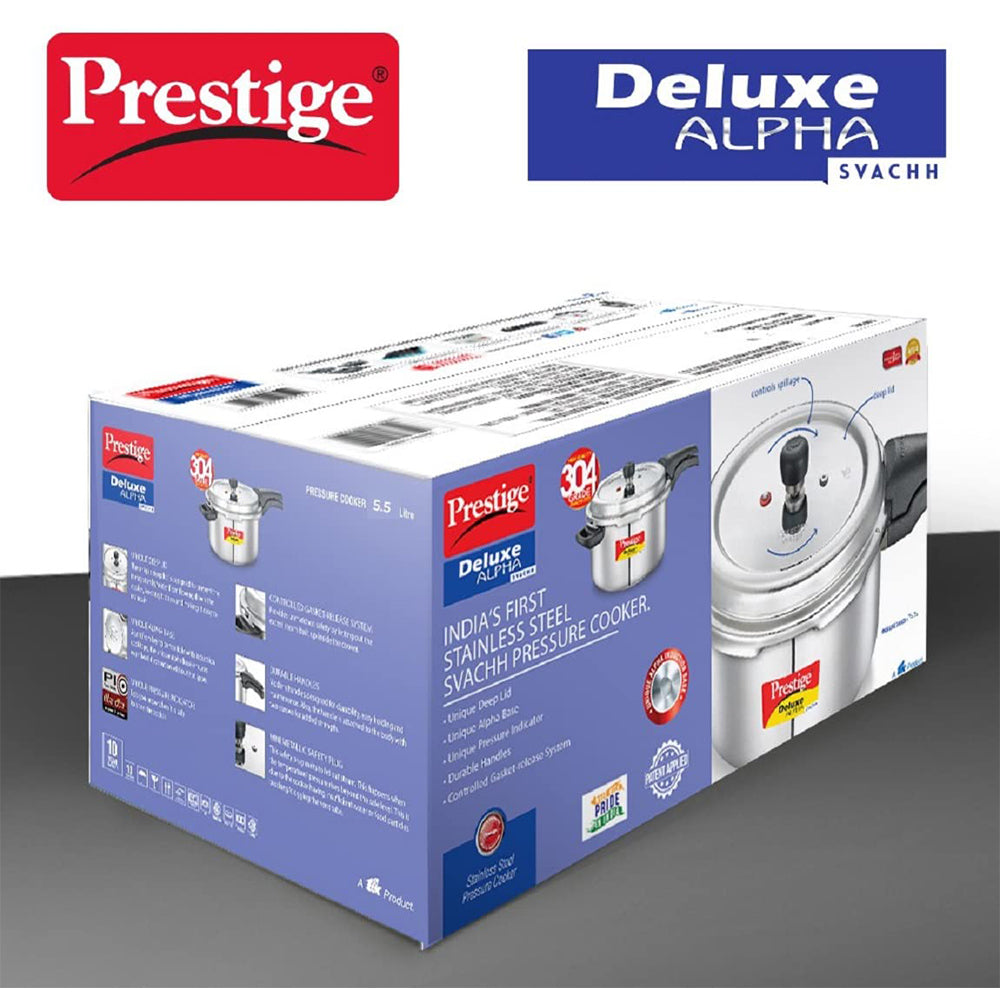 Prestige deluxe alpha 5.5 litre sale