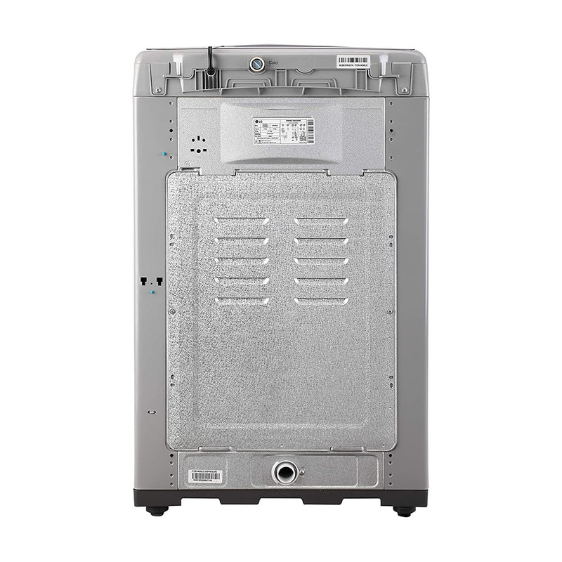 LG 6.5 Kg 5 Star Smart Inverter Fully-Automatic Top Loading Washing Machine (T65SNSF1Z, Middle Free Silver, TurboDrum)