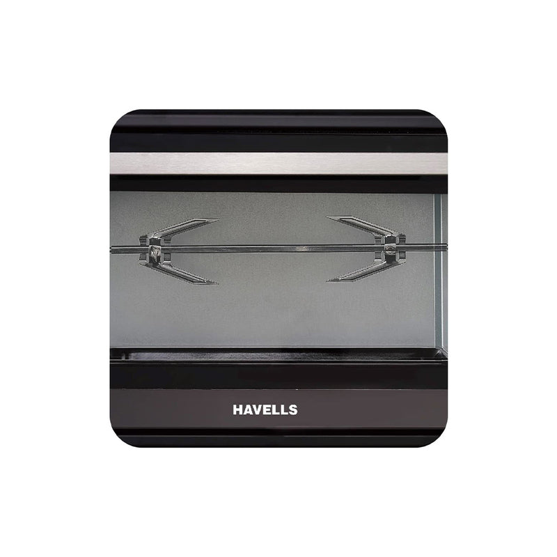 Havells OTG 48RC BL - 48 Ltr |Toughened Double Glass Door | 60 Min Timer