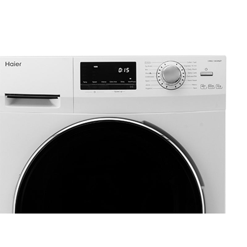 Haier 6 Kg Fully-Automatic Front Loading Washing Machine (HW60-BP10636SKD, White)