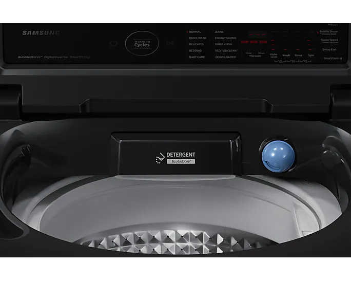 Samsung 7.0 kg Ecobubble™ Top Load Washing Machine with Wi-Fi Connectivity (WA70BG4546BVTL)