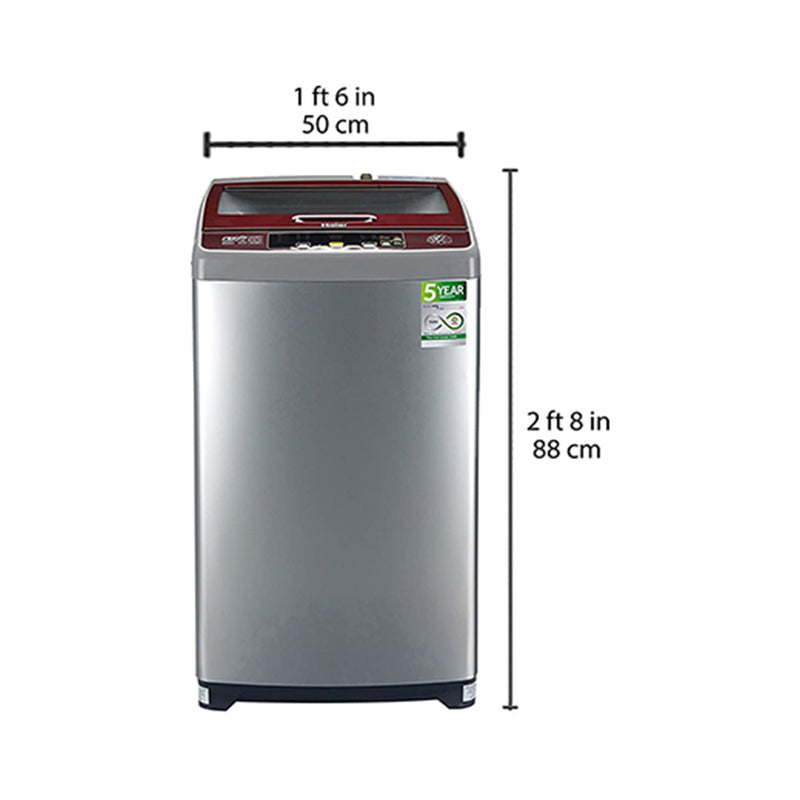Haier 6.5 kg Fully-Automatic Top Loading Washing Machine (HWM65-707TNZP)