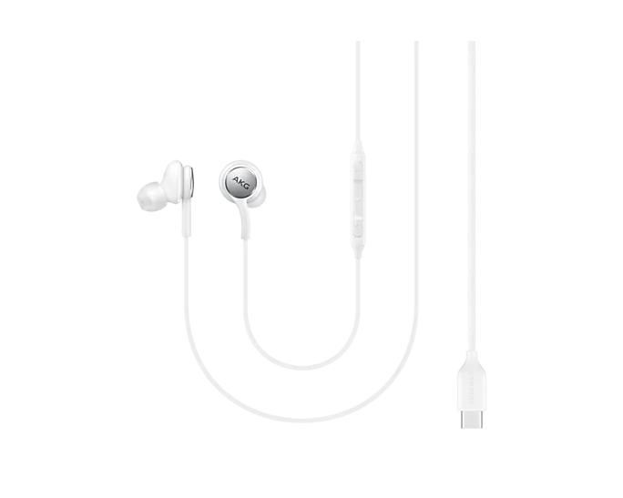 SAMSUNG EO-IC100BWEGIN Wired Earphone with Mic (In Ear, White)