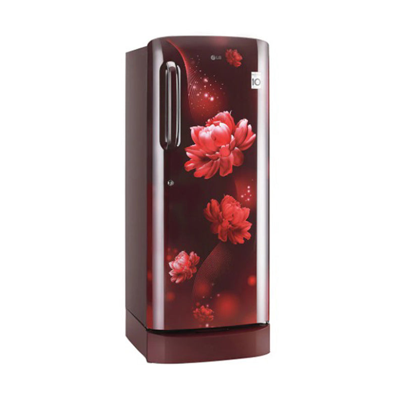 LG 235 L 3 Star, Single Door Direct Cool Smart Inverter Compressor Refrigerator (GL-D241ASCD.DSCZEBN)
