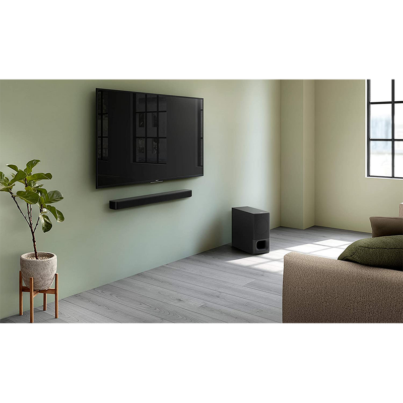 Sony HT-S350 2.1Ch Soundbar with Wireless Subwoofer (Dolby Audio,Bluetooth Connectivity, Wireless Connectivity with TV)