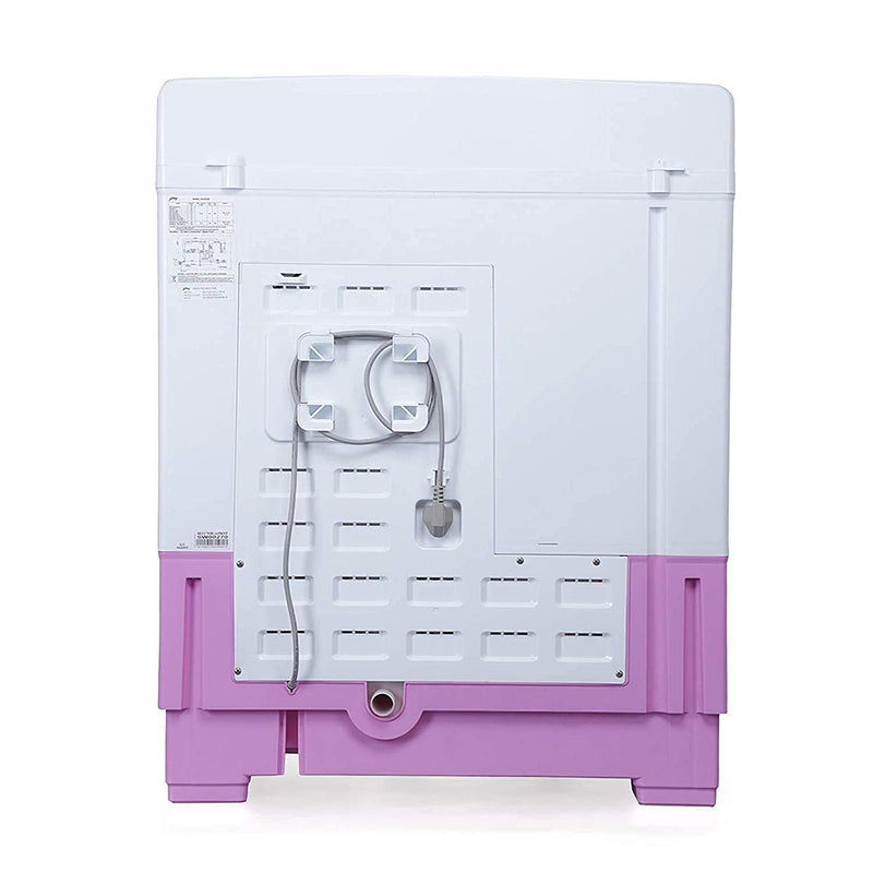 Godrej 8 Kg Semi-Automatic Top Loading Washing Machine (WSEDGE 8.0 TB3 M LVDR, Lavender, Tri-Roto Pulsator)