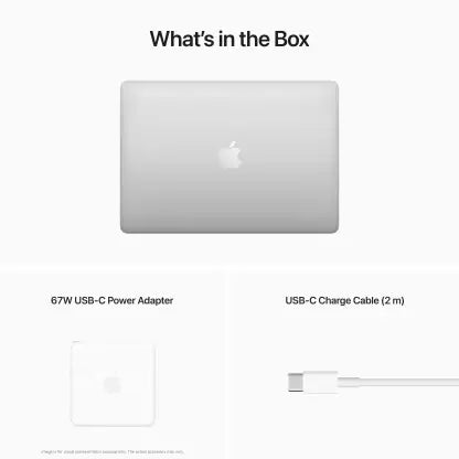 Apple 13-inch MacBook Pro 8GB RAM, 512GB Storage, 2.3GHz Intel Core i5 (MNEQ3HN-A-MBP 13.3 SL-8C CPU 10C GPU 8GB 512GB-HIN) Silver