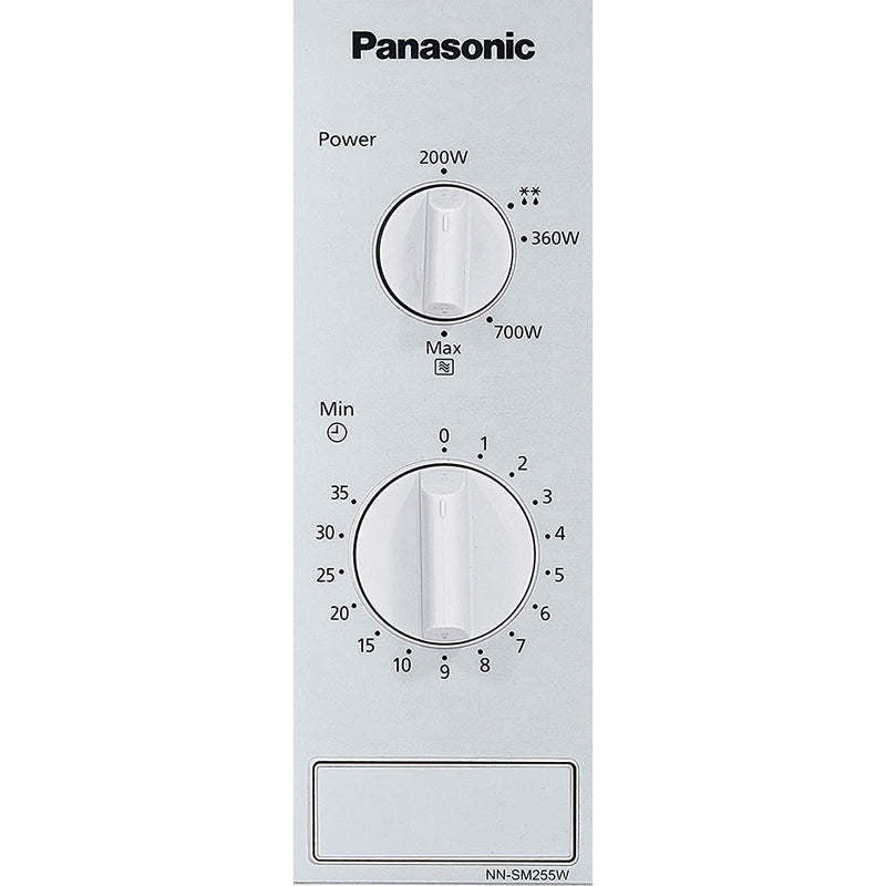 Panasonic 20L Solo Microwave Oven(NN-SM255WFDG,White)
