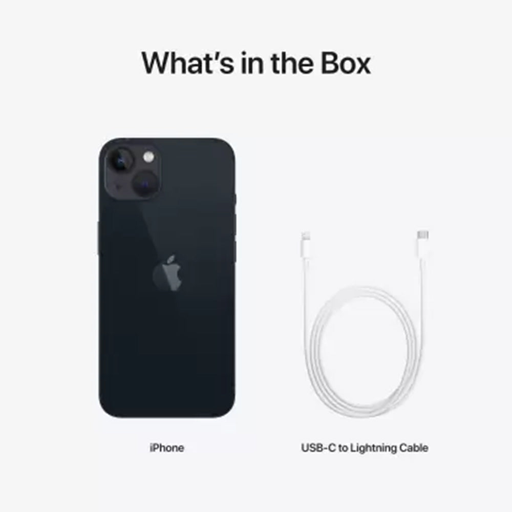 Apple iPhone 13 (Midnight, 128GB Storage)