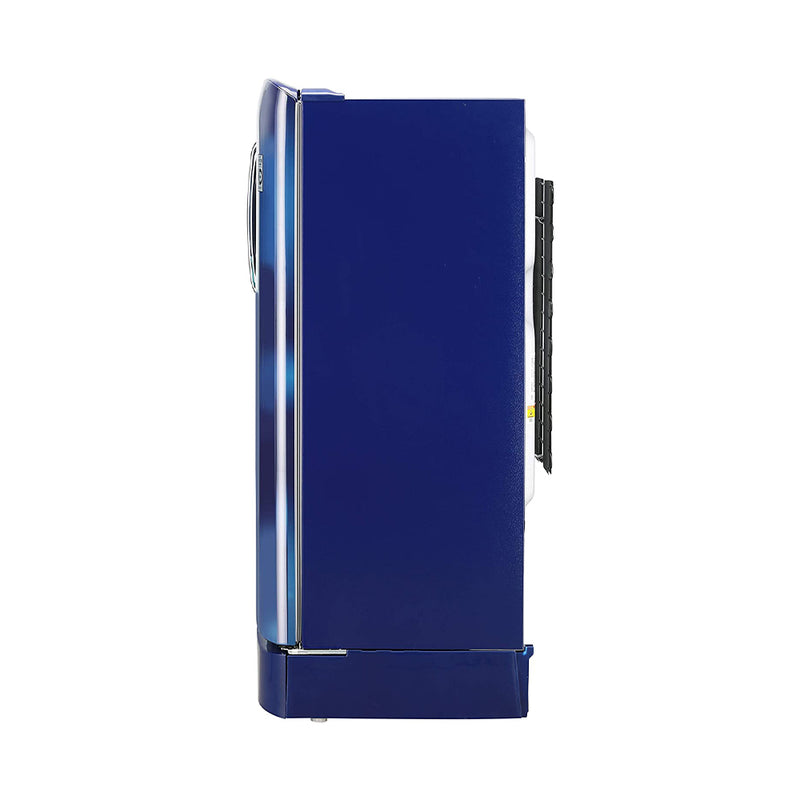 LG 190 L 5 Star Inverter Direct-Cool Single Door Refrigerator (GL-D201ABCD.BBCZEBN, Blue Charm, Base stand with Drawer)