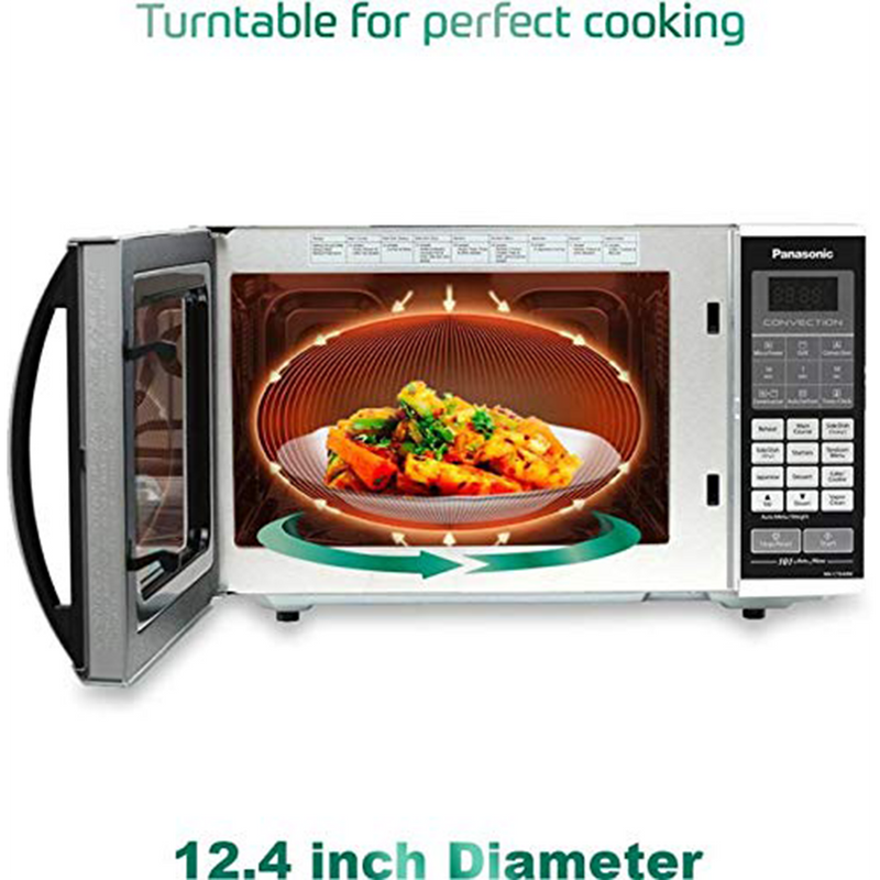 Panasonic 27L Convection Microwave Oven(NN-CT644MFDG,Black, Vapour Clean) with Starter Kit