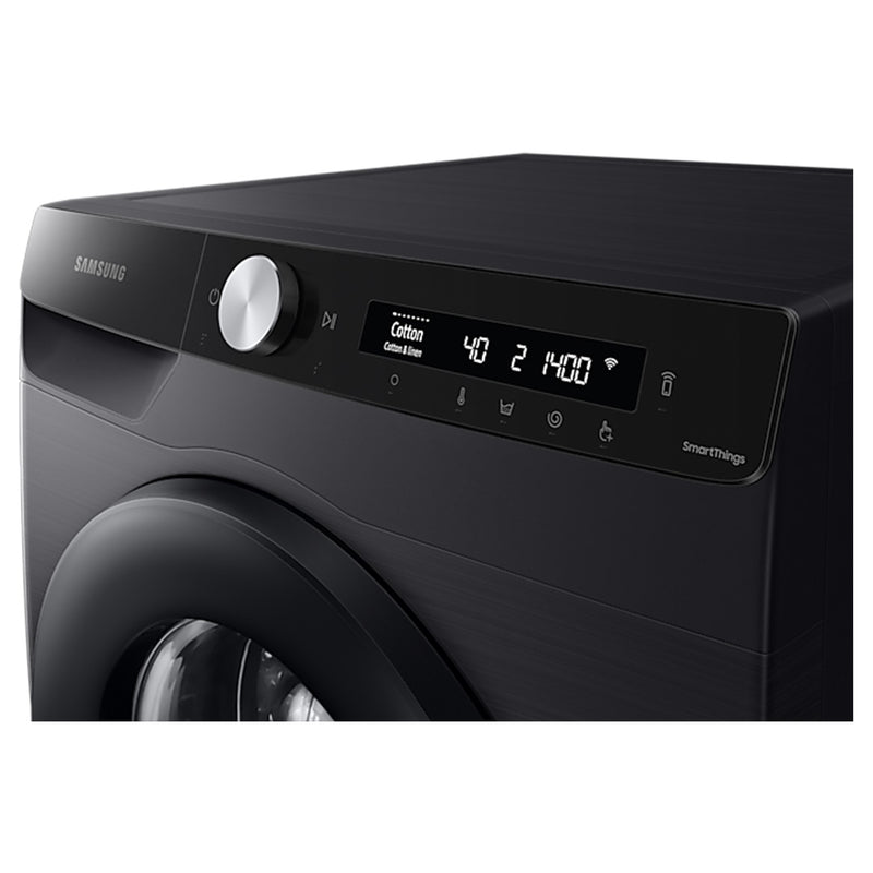 Samsung 12.0 kg Ecobubble™ Front Load Washing Machine with AI Control, Hygiene Steam & SmartThings Connectivity, WW12T504DAB