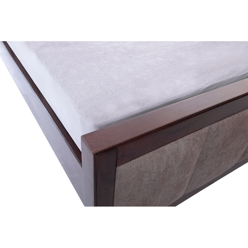 Elite Teakwood King size Cot with MDF 6 6.5 Feet UHL 05K JI JWC K ULH