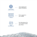 Peps Restonic Carousel Euro Top 6 inch Pocketed Spring Mattress With Free Pillow