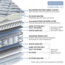 Peps Restonic Carousel Euro Top 6 inch Pocketed Spring Mattress With Free Pillow