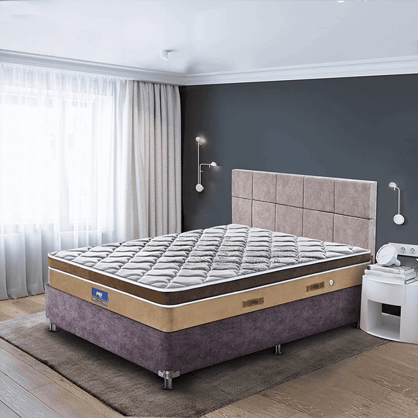 Peps Restonic Ardene Euro Top 8 inch Pocketed Spring Mattress With Fre