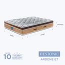 Peps Restonic Ardene Euro Top 8 inch Pocketed Spring Mattress With Free Pillow