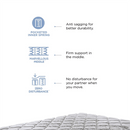 Peps Restonic Ardene 8 inch Pocketed Spring Mattress With Free Pillow