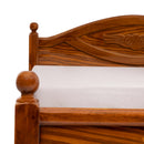 Heritage Rex Queen size 5 + 6.25 Teakwood cot (TI-REX COT 5+6.25)