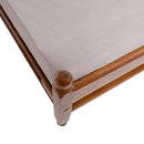 Heritage Rex Queen size 5 + 6.25 Teakwood cot (TI-REX COT 5+6.25)