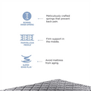 Peps Restonic Bonnell Sanibel Pillow Top 6-inch Spring Mattress with Free Pillow