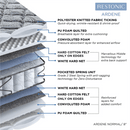 Peps Restonic Ardene 8 inch Pocketed Spring Mattress With Free Pillow