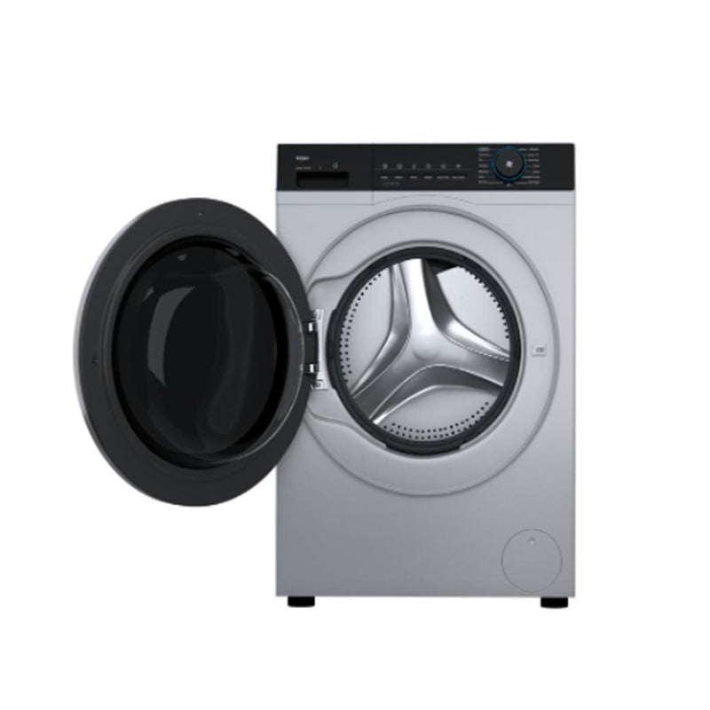 Haier 8 kg Fully Automatic Front Load Silver  (HW80-IM12929CS3)