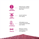 Peps Restonic Bonnell Sanibel Pillow Top 6-inch Spring Mattress with Free Pillow