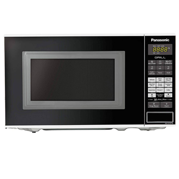 Panasonic 20L Grill Microwave Oven(NNGT221WFDG,White, 38 Auto Cook Menus )