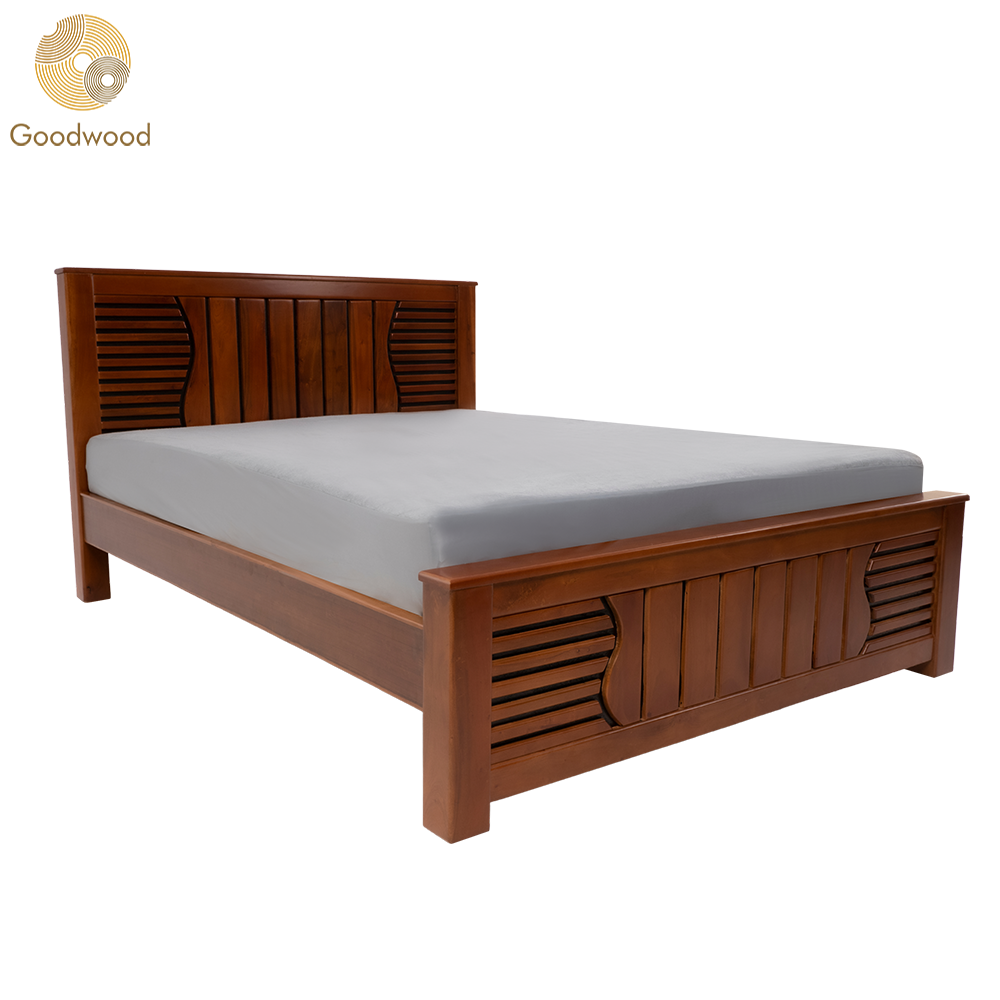 Queen size wooden cot designs best sale