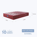 Peps Restonic Bonnell Sanibel 6-inch Spring Mattress with Free Pillow